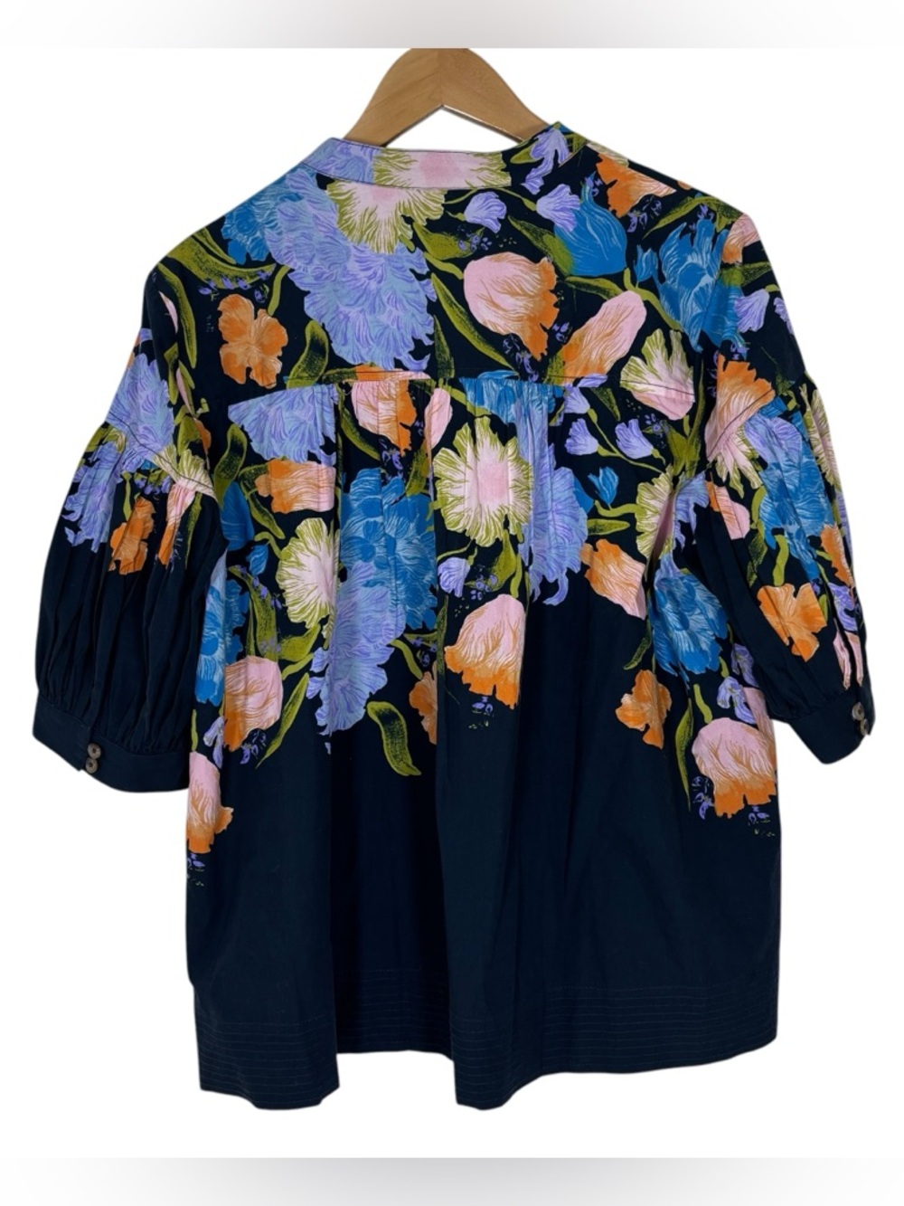 Anthropologie Darcey Floral Swing Top XL - Picture 3 of 10